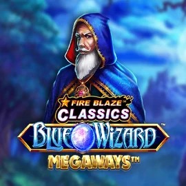 Try Fire Blaze Blue Wizard Megaways slot by Rarestone Gaming on crazybet.eu.com – logo image