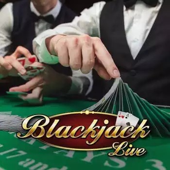 Live Blackjack casino game by Evolution – featured logo at CrazyBet Casino
