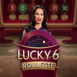 Lucky 6 Roulette slot visual from Pragmatic Play available on crazybet.eu.com