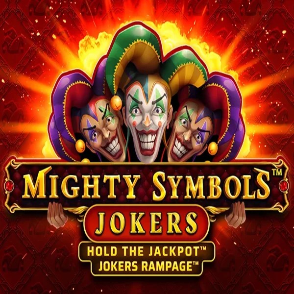 Mighty Symbols Joker slot logo by Wazdan at CrazyBet Casino