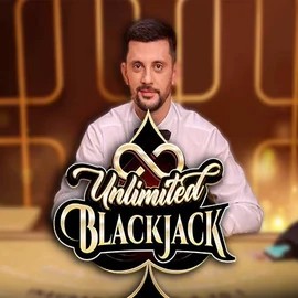 Unlimited Blackjack slot icon by Ezugi, available at CrazyBet Casino